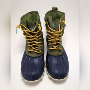 Native Jimmy Duck Rain Boots Unisex Women Size 5 Men Size 3